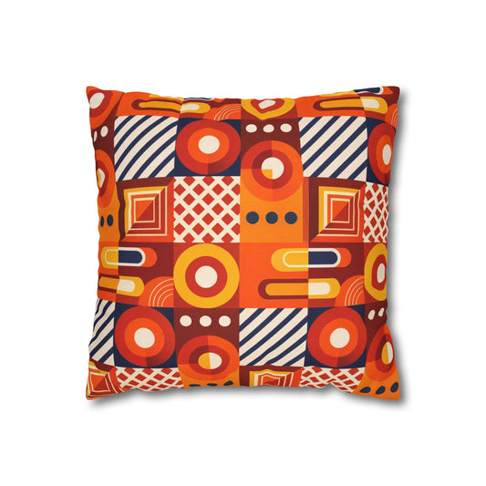 Spun Square Pillow — Abstract Accent II