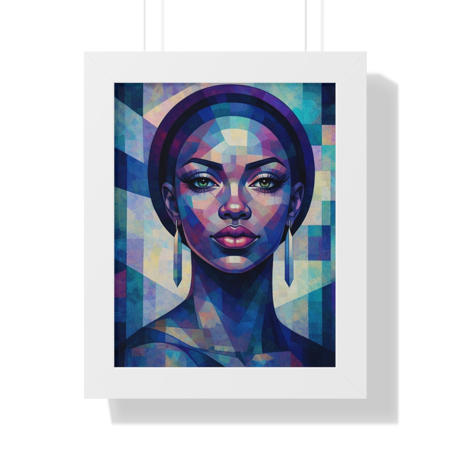 Framed Print — Blue Beauty No. 1