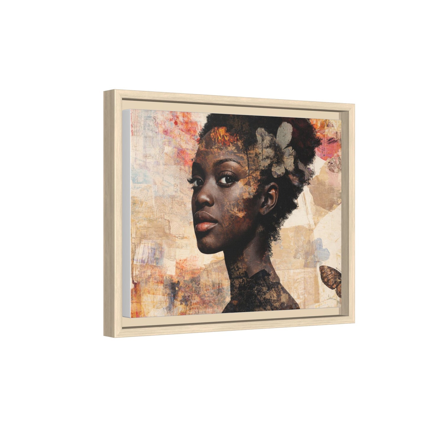 Framed Canvas Print — Àrẹwà (One Who Has Beauty) No. 2