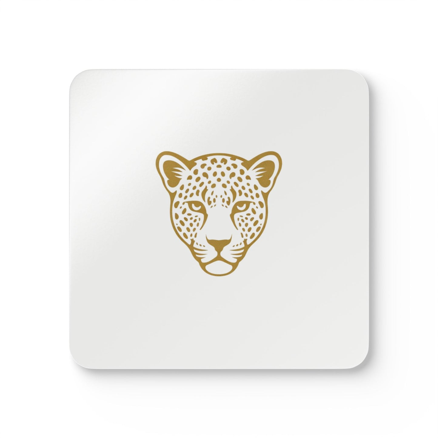 Cork Coaster Set — Leopard