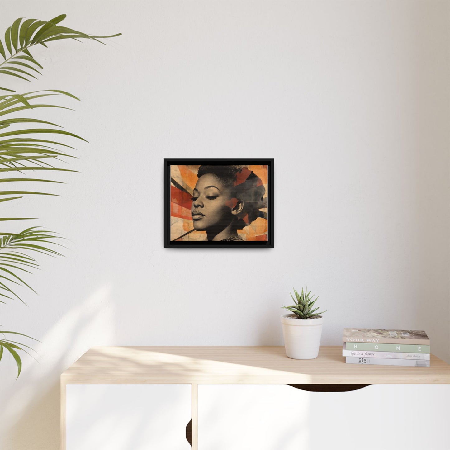 Framed Canvas Print — Àrẹwà (One Who Has Beauty) No. 1