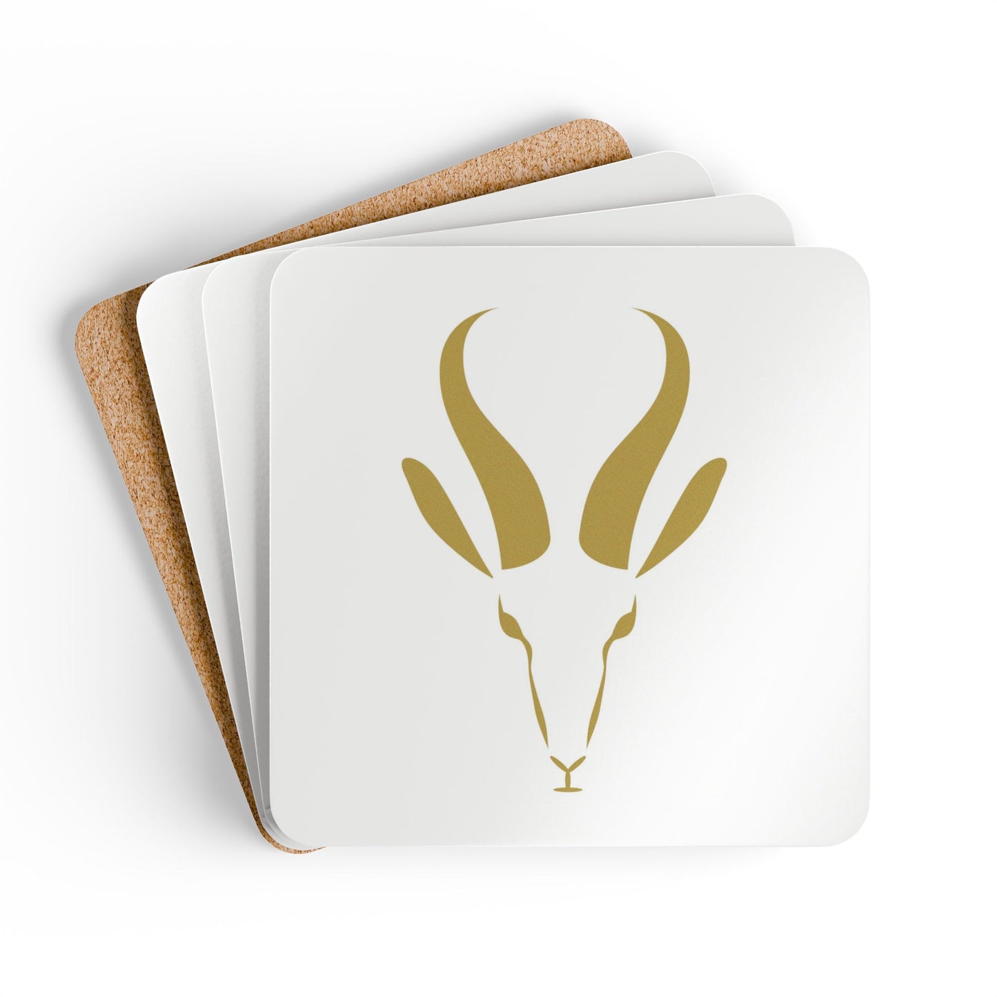 Cork Coaster Set — Springbuck