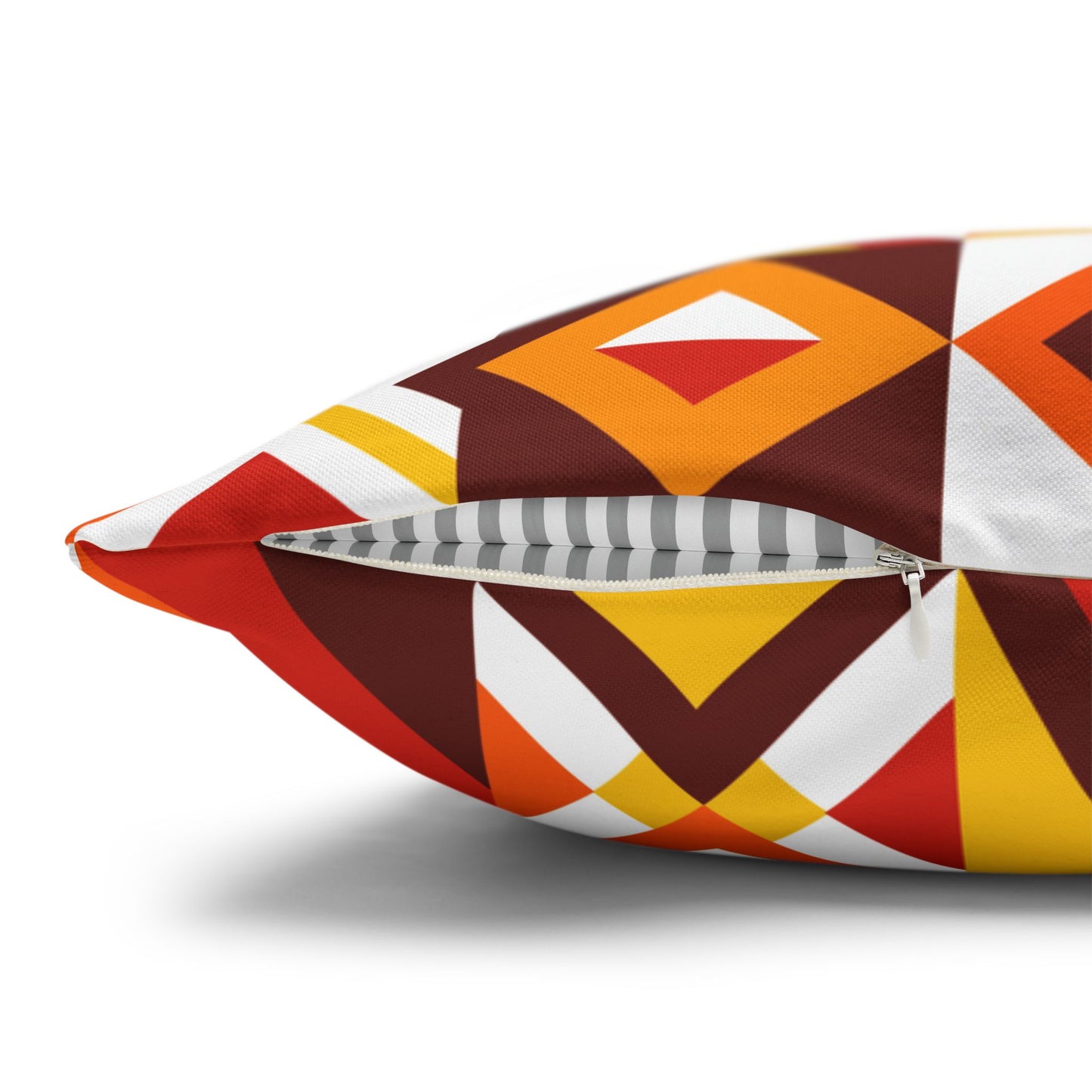 Spun Square Pillow — Abstract Accent III