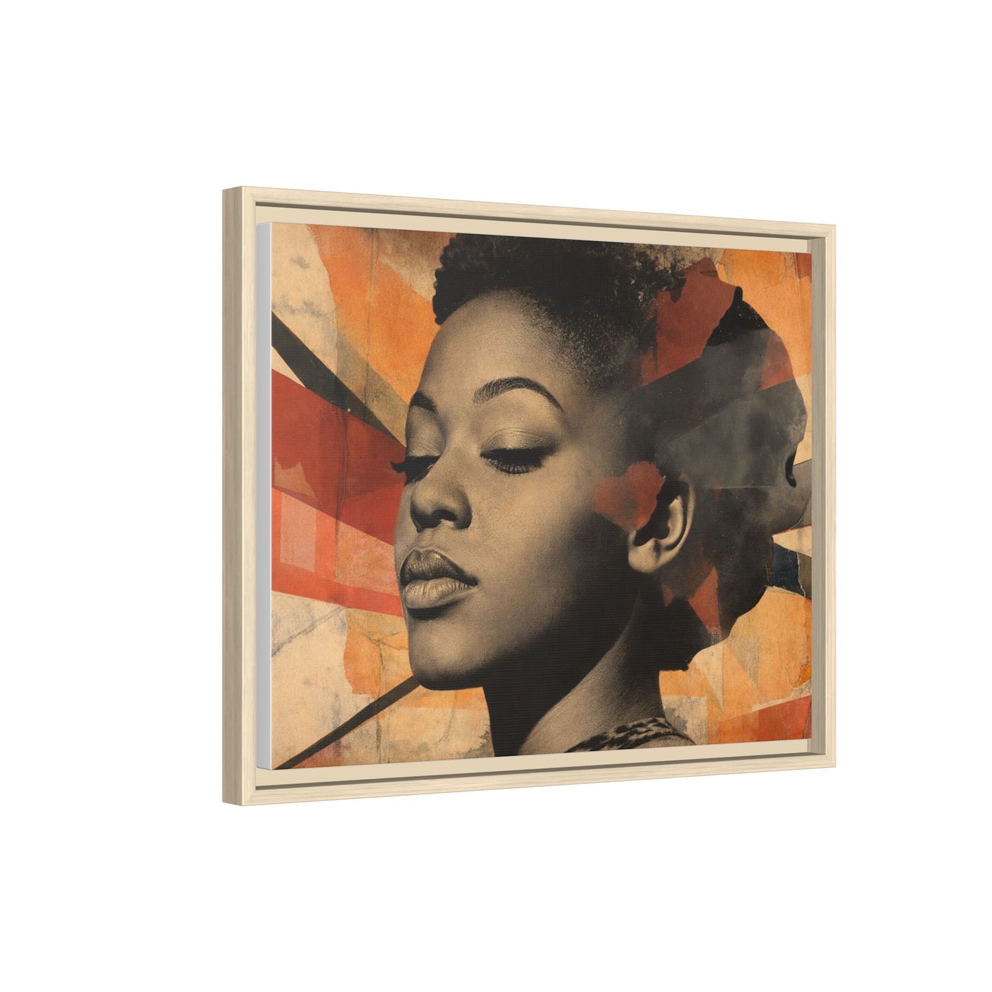 Framed Canvas Print — Àrẹwà (One Who Has Beauty) No. 1