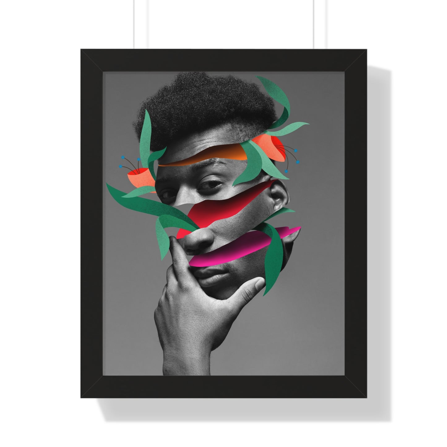 Framed Print — Psychadelic Man No. 2