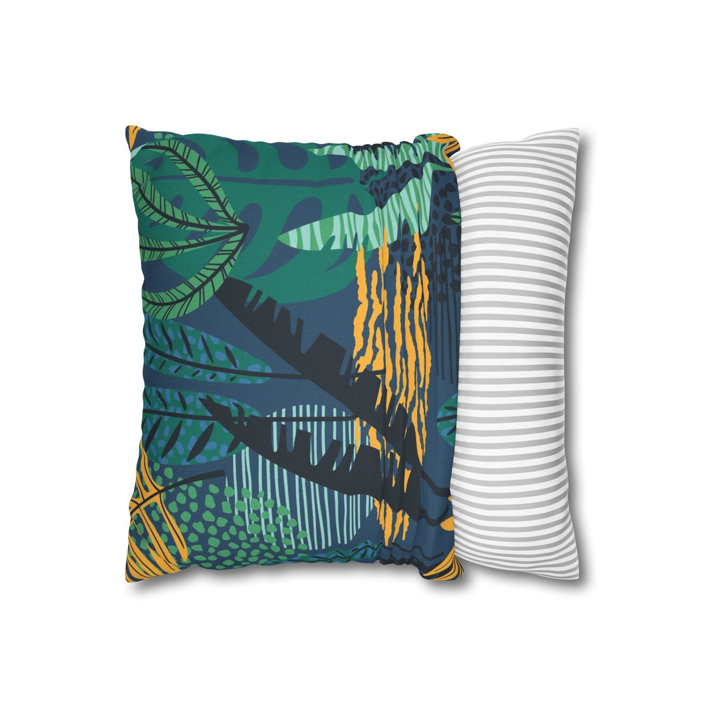 Spun Square Pillow — Abstract Accent VIII