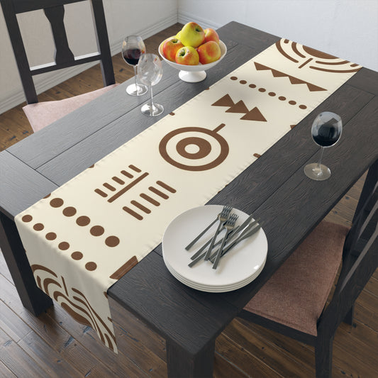 Table Runner — Afro Brown