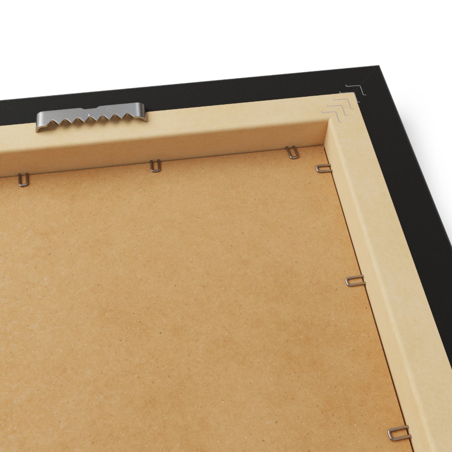 Framed Art Print – Lion In Black Portrait