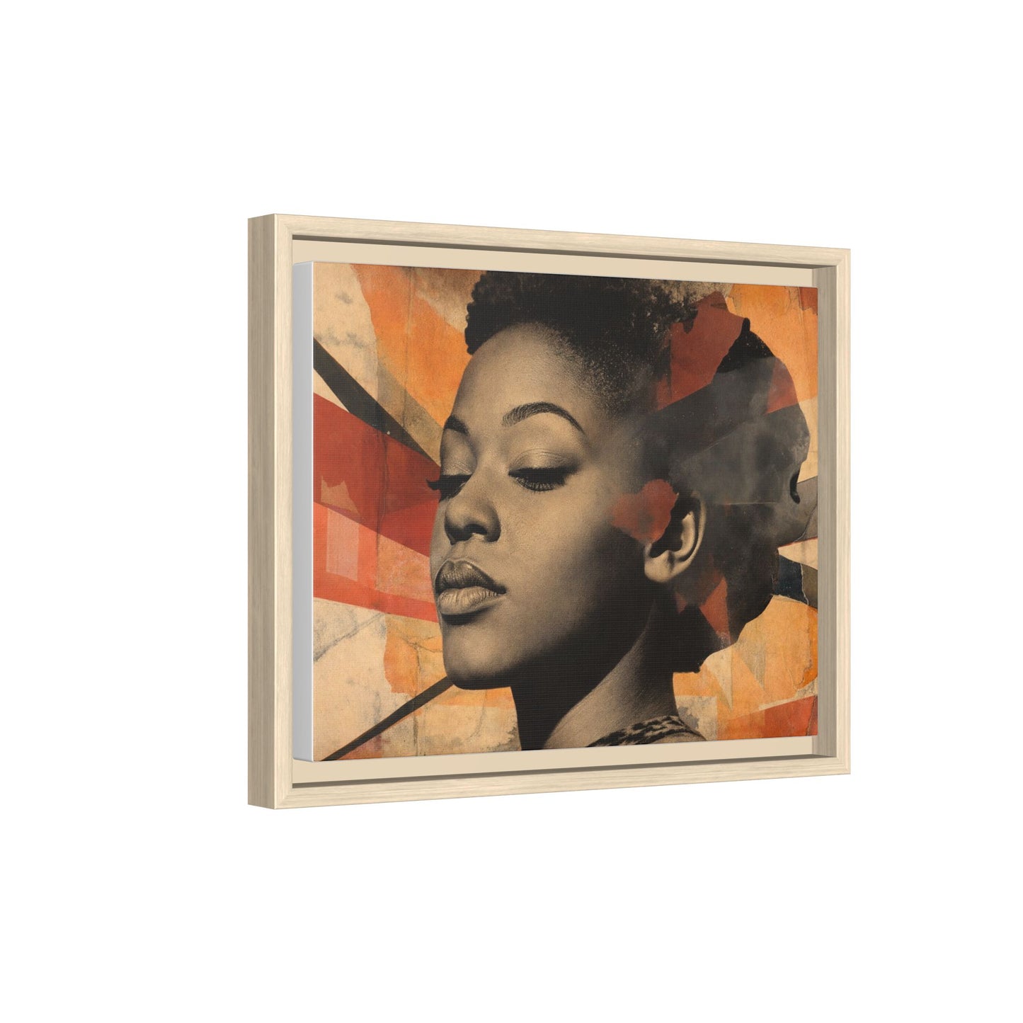 Framed Canvas Print — Àrẹwà (One Who Has Beauty) No. 1