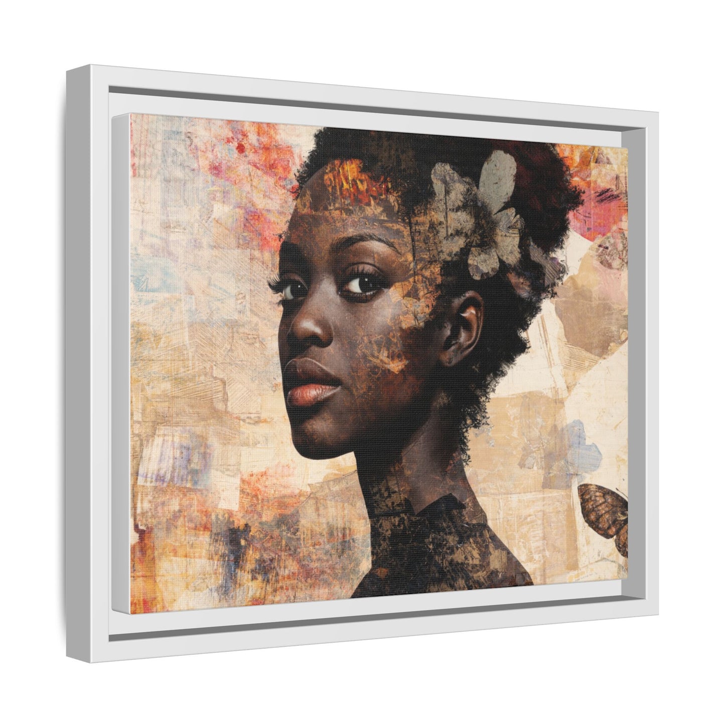 Framed Canvas Print — Àrẹwà (One Who Has Beauty) No. 2