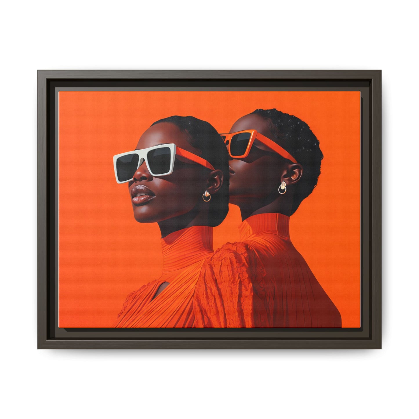 Framed Canvas Print — Soul Fire No. 1