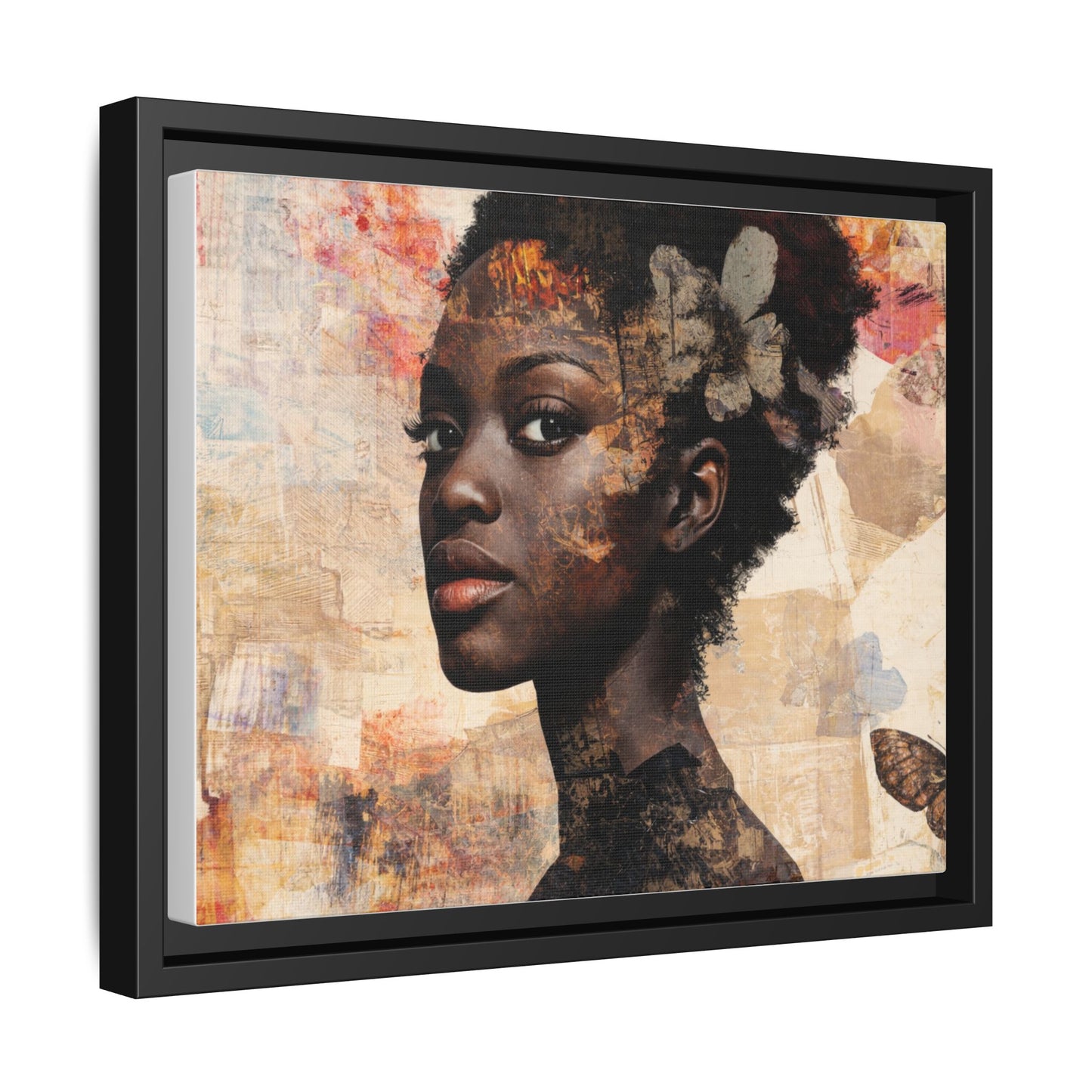 Framed Canvas Print — Àrẹwà (One Who Has Beauty) No. 2