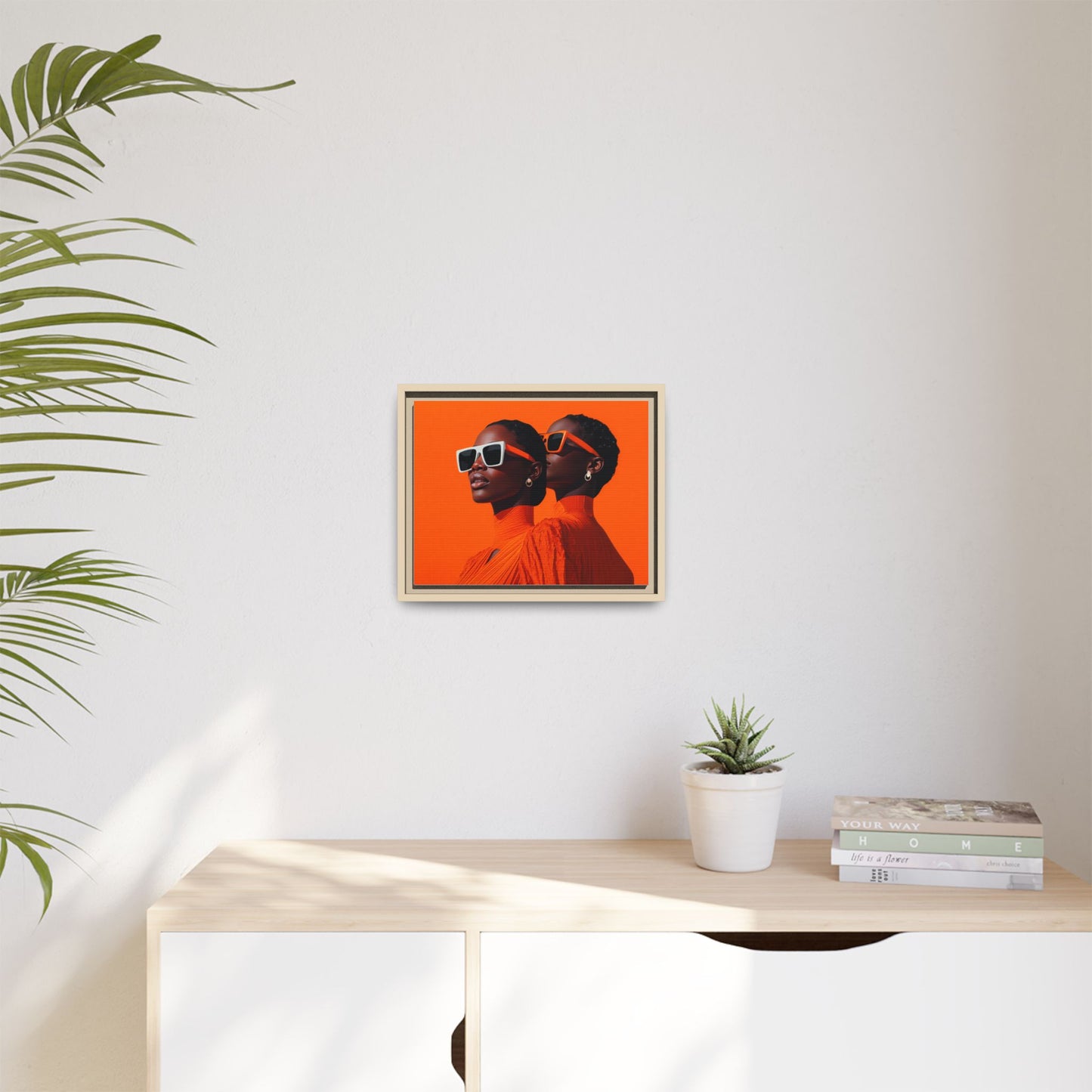 Framed Canvas Print — Soul Fire No. 1