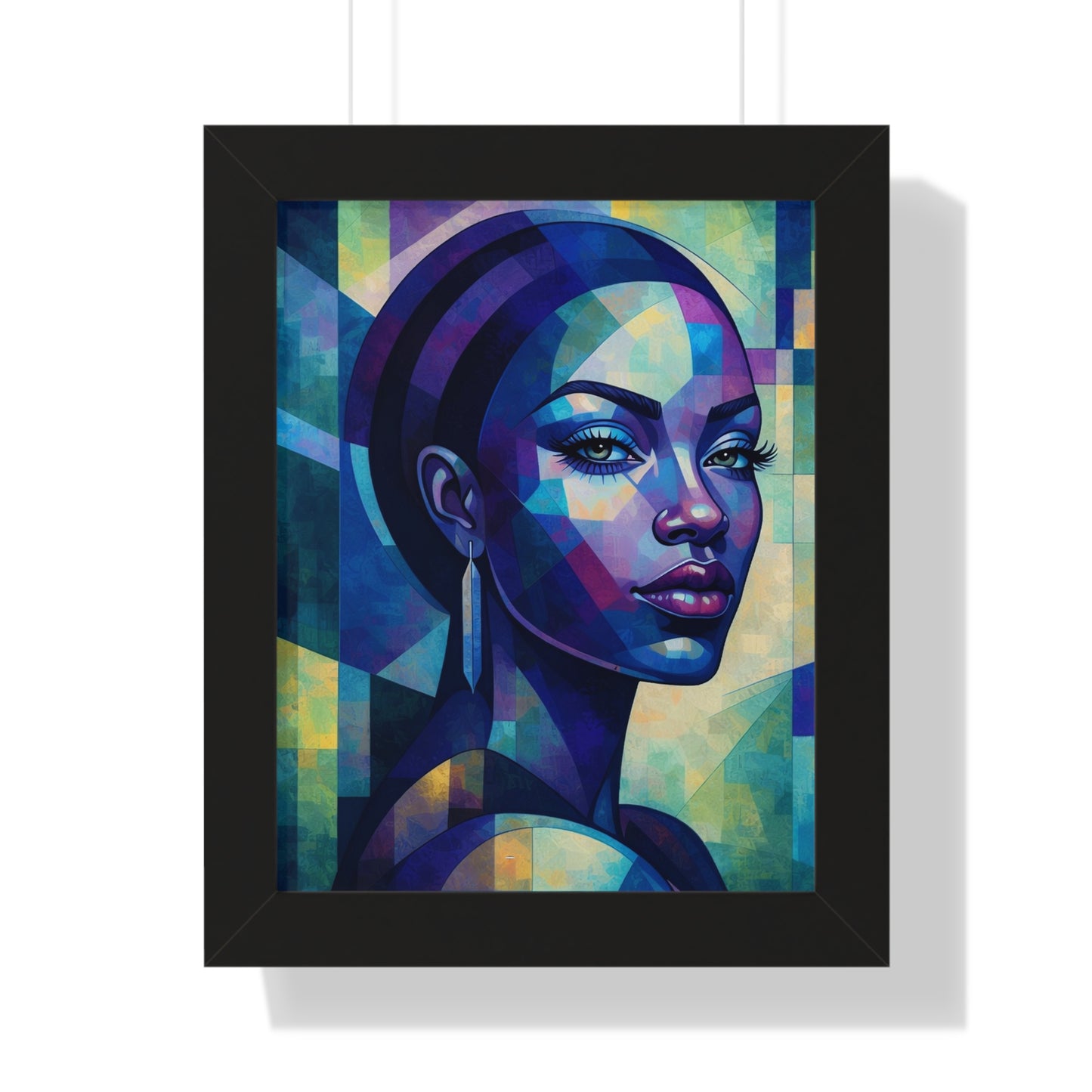 Framed Print — Blue Beauty No. 2