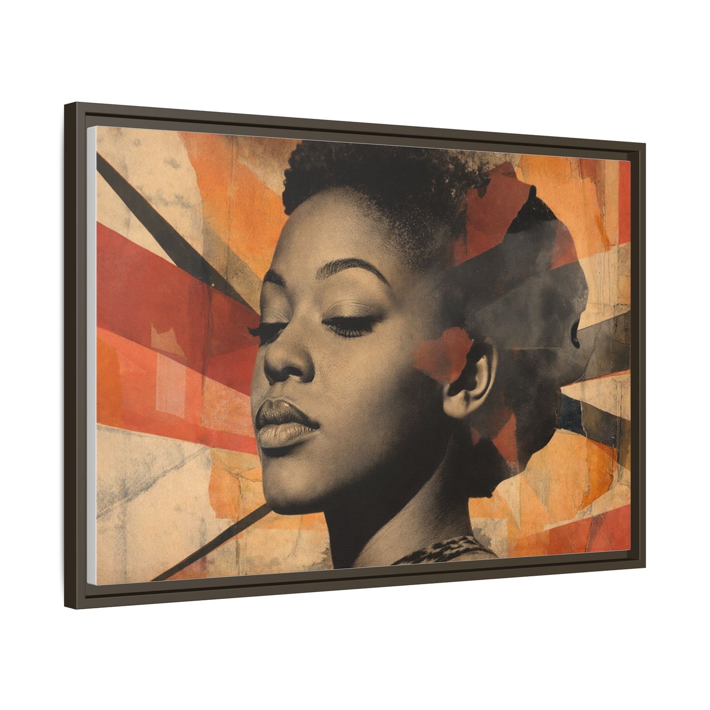 Framed Canvas Print — Àrẹwà (One Who Has Beauty) No. 1