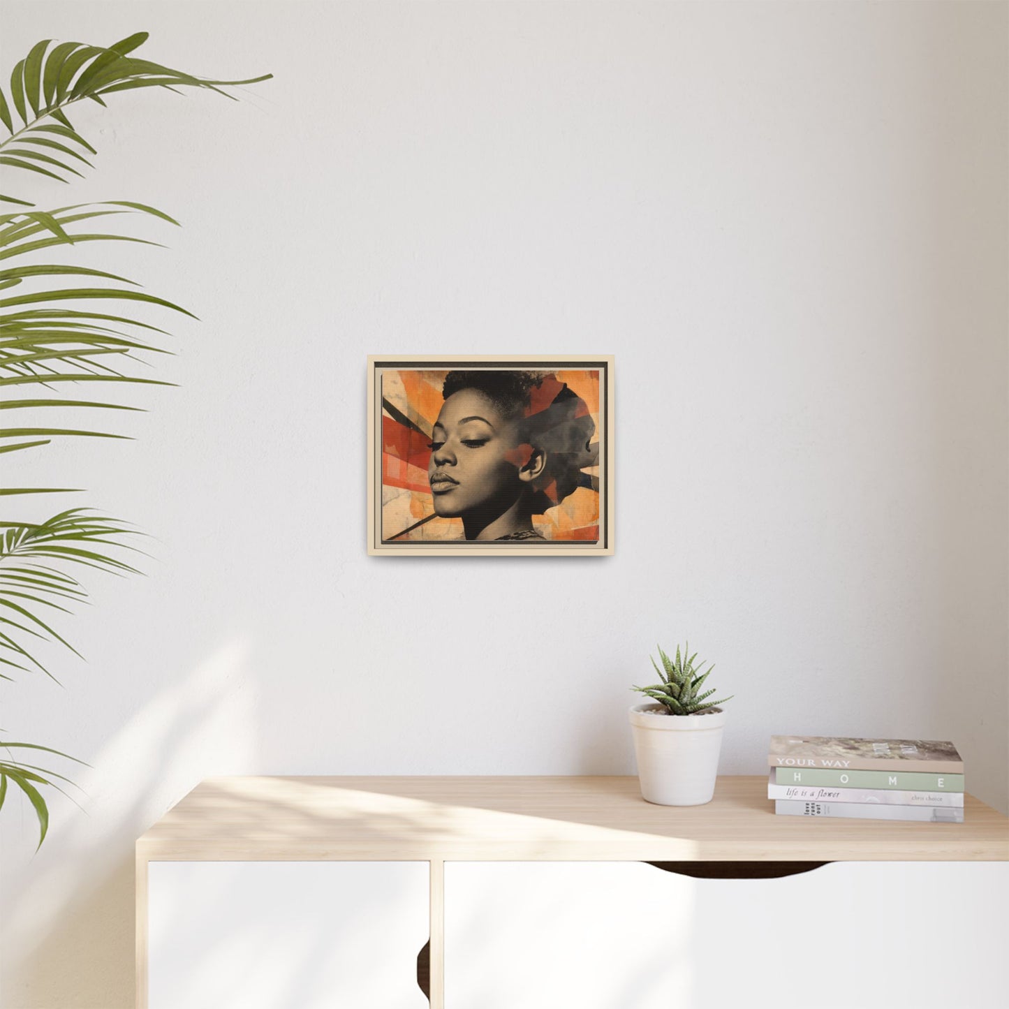 Framed Canvas Print — Àrẹwà (One Who Has Beauty) No. 1