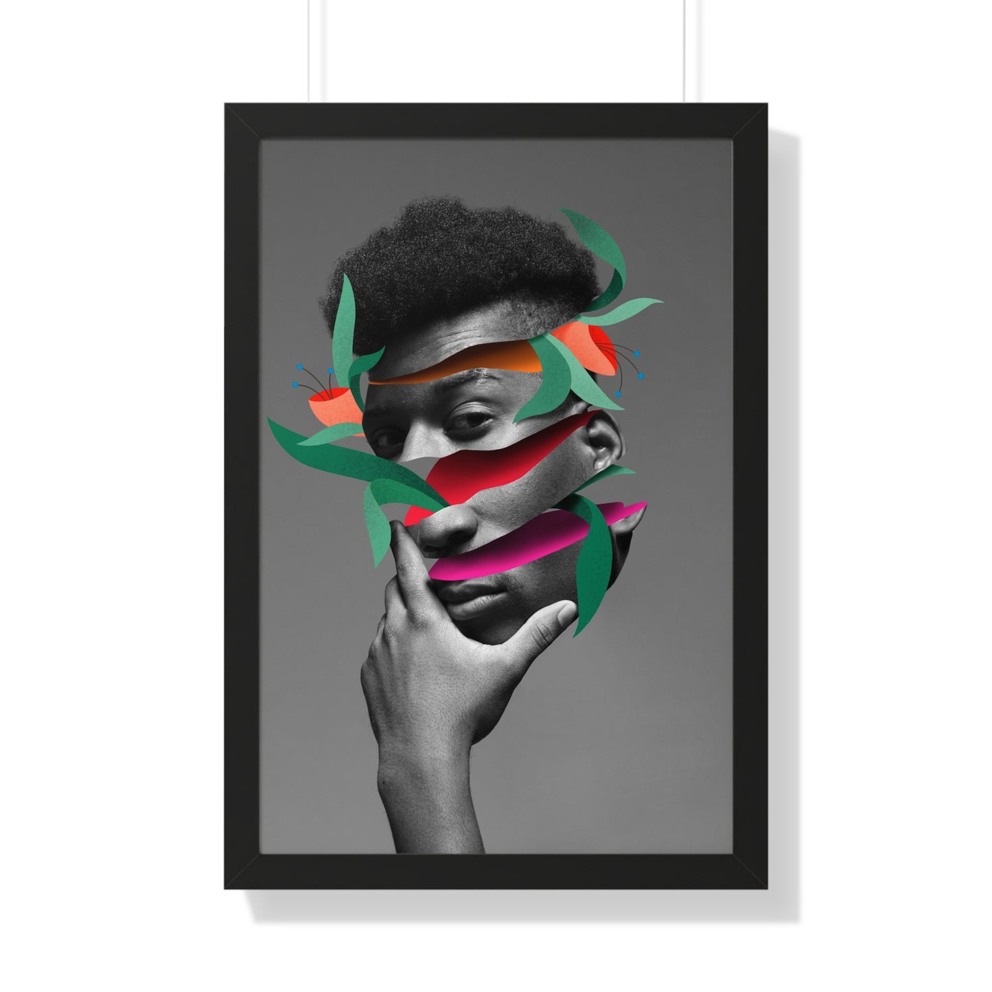 Framed Print — Psychadelic Man No. 2