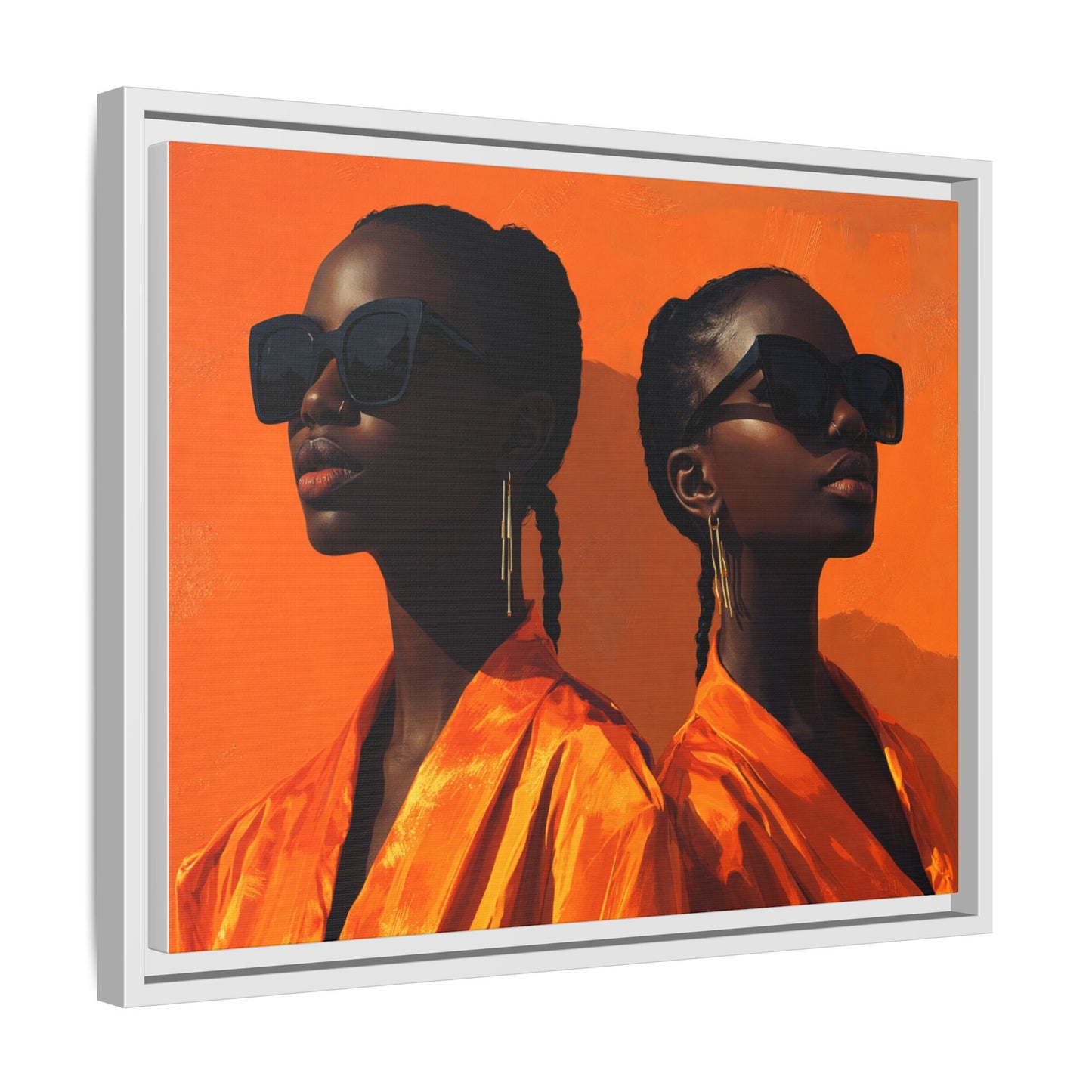Framed Canvas Print — Soul Fire No. 2