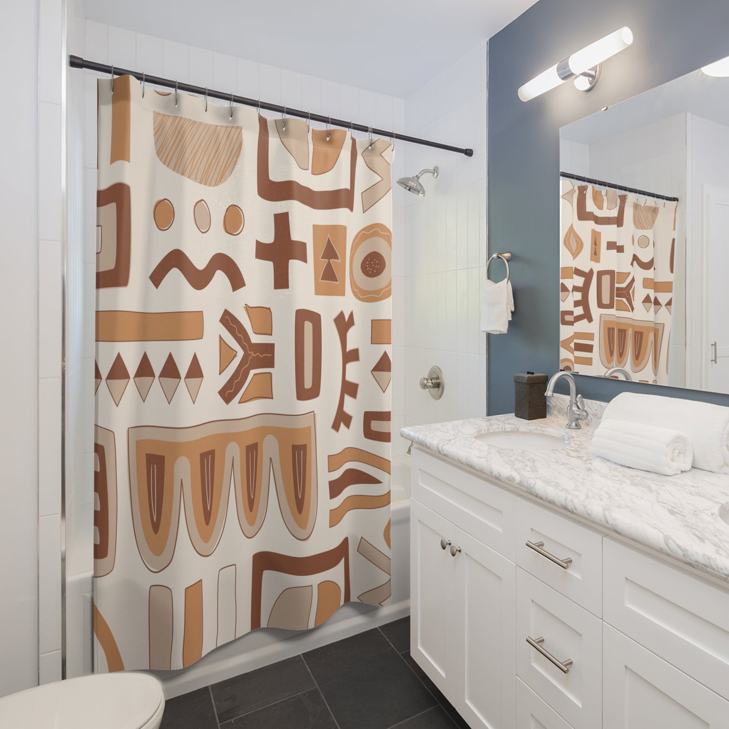 Shower Curtain — Afro Modern VII