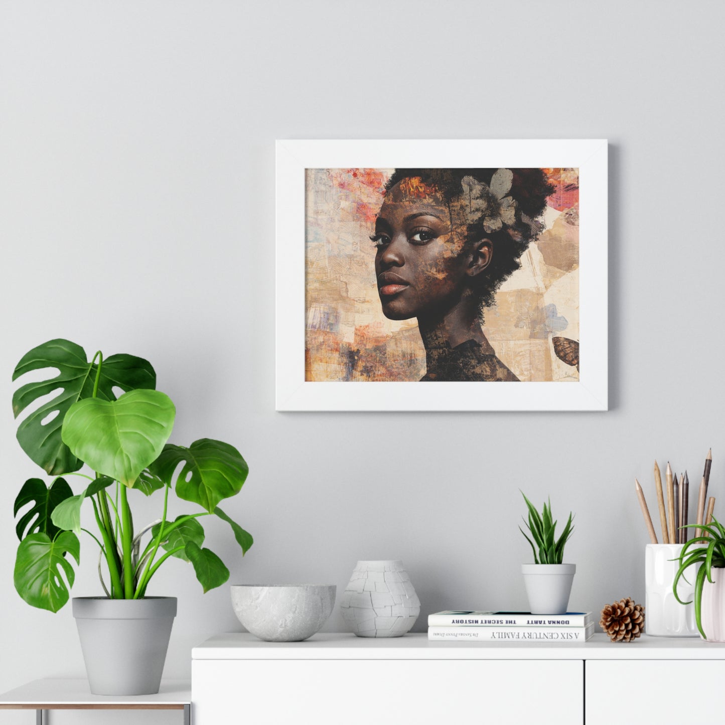 Framed Art Print – Àrẹwà (One Who Has Beauty) No. 2