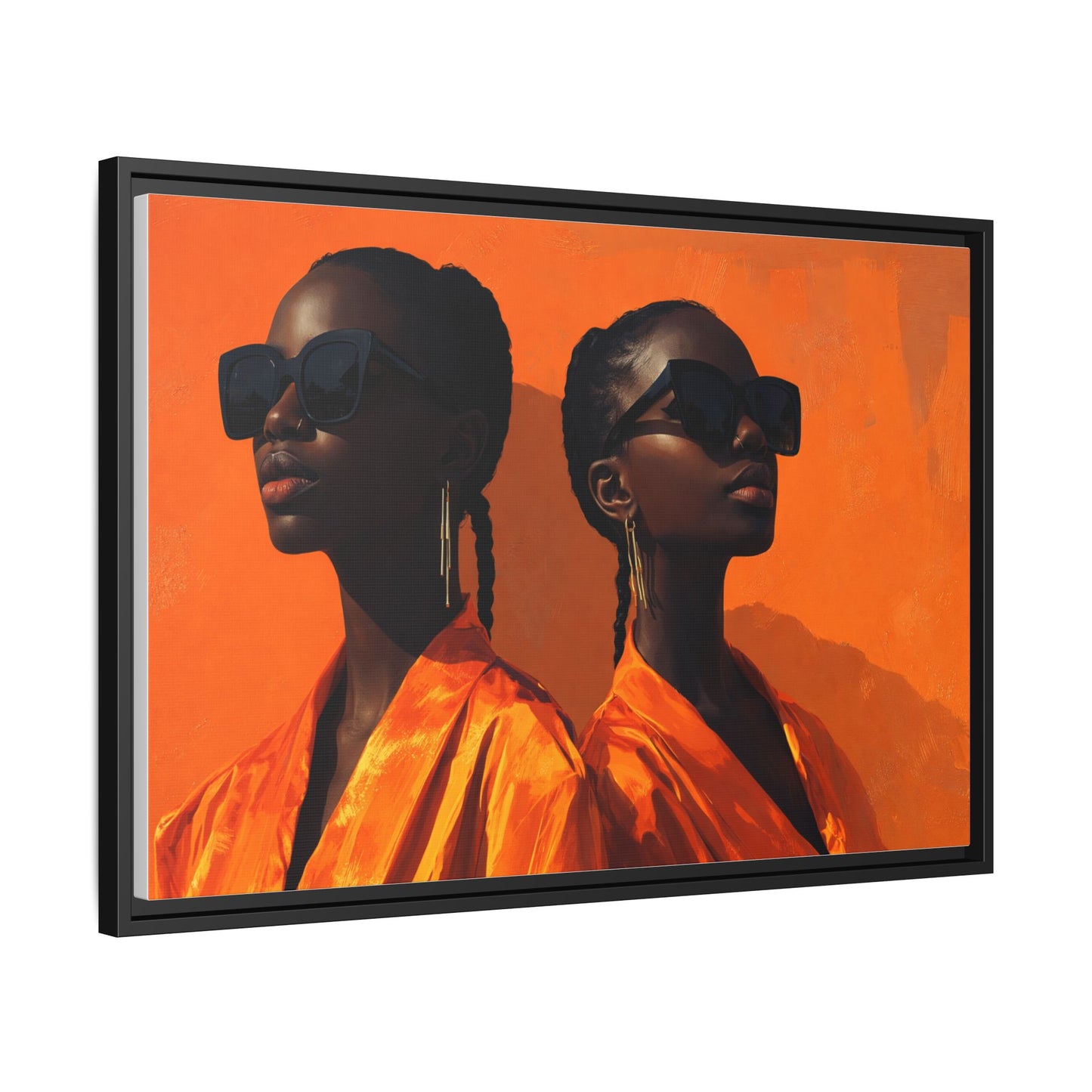 Framed Canvas Print — Soul Fire No. 2