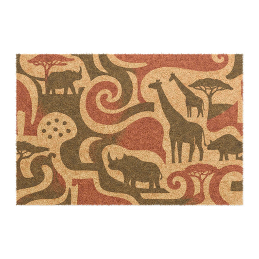 Doormat — Safari Wildlife I