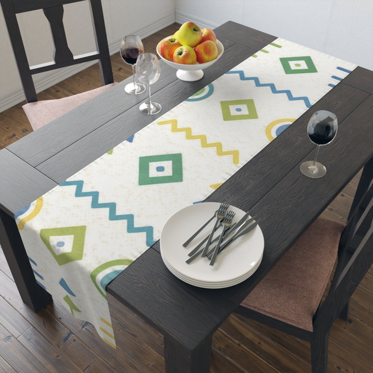 Table Runner — Afro Teal