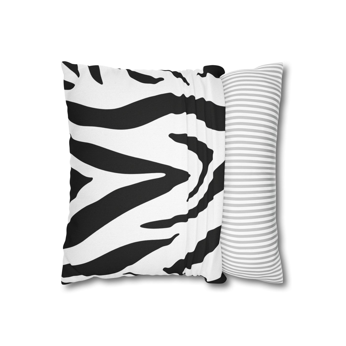 Spun Square Pillow — Abstract Accent V