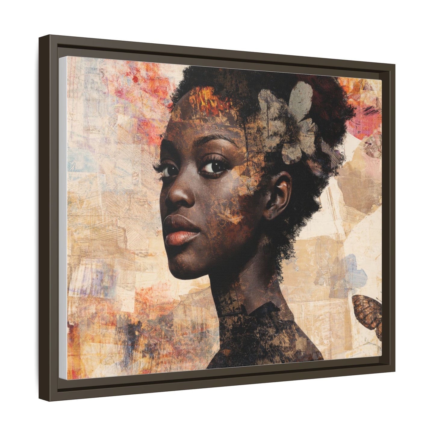 Framed Canvas Print — Àrẹwà (One Who Has Beauty) No. 2