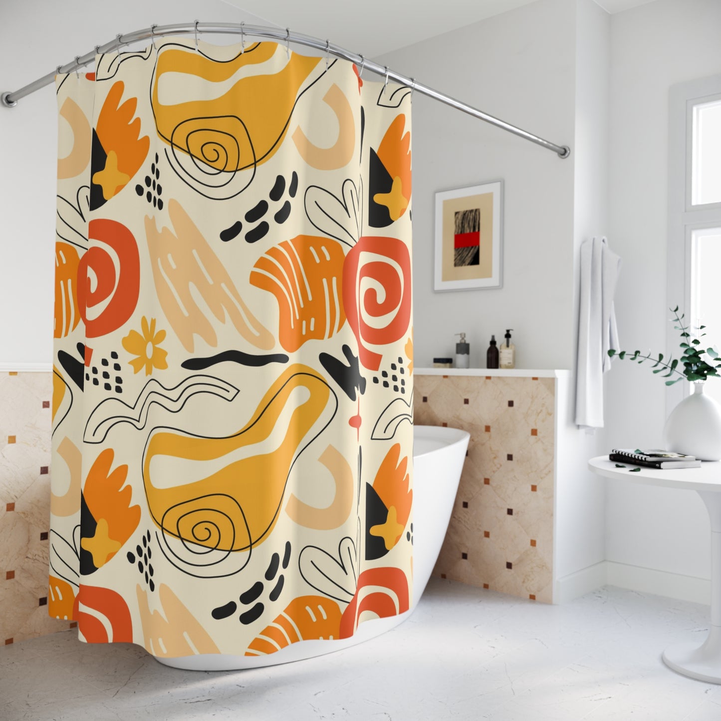 Shower Curtain — Afro Modern II