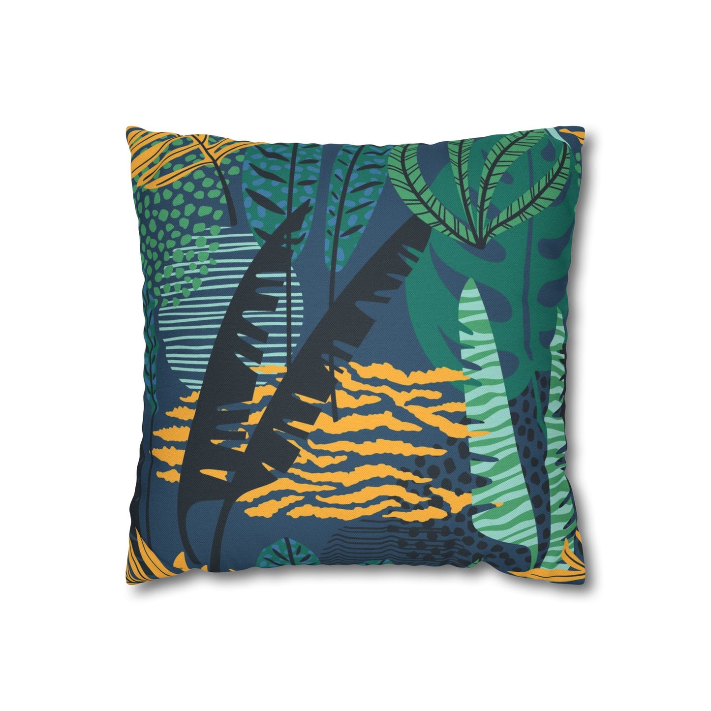 Spun Square Pillow — Abstract Accent VIII