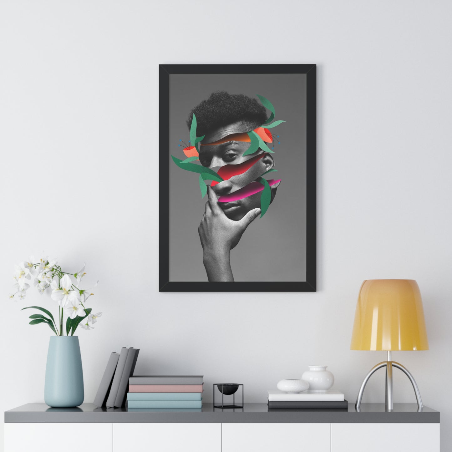Framed Print — Psychadelic Man No. 2