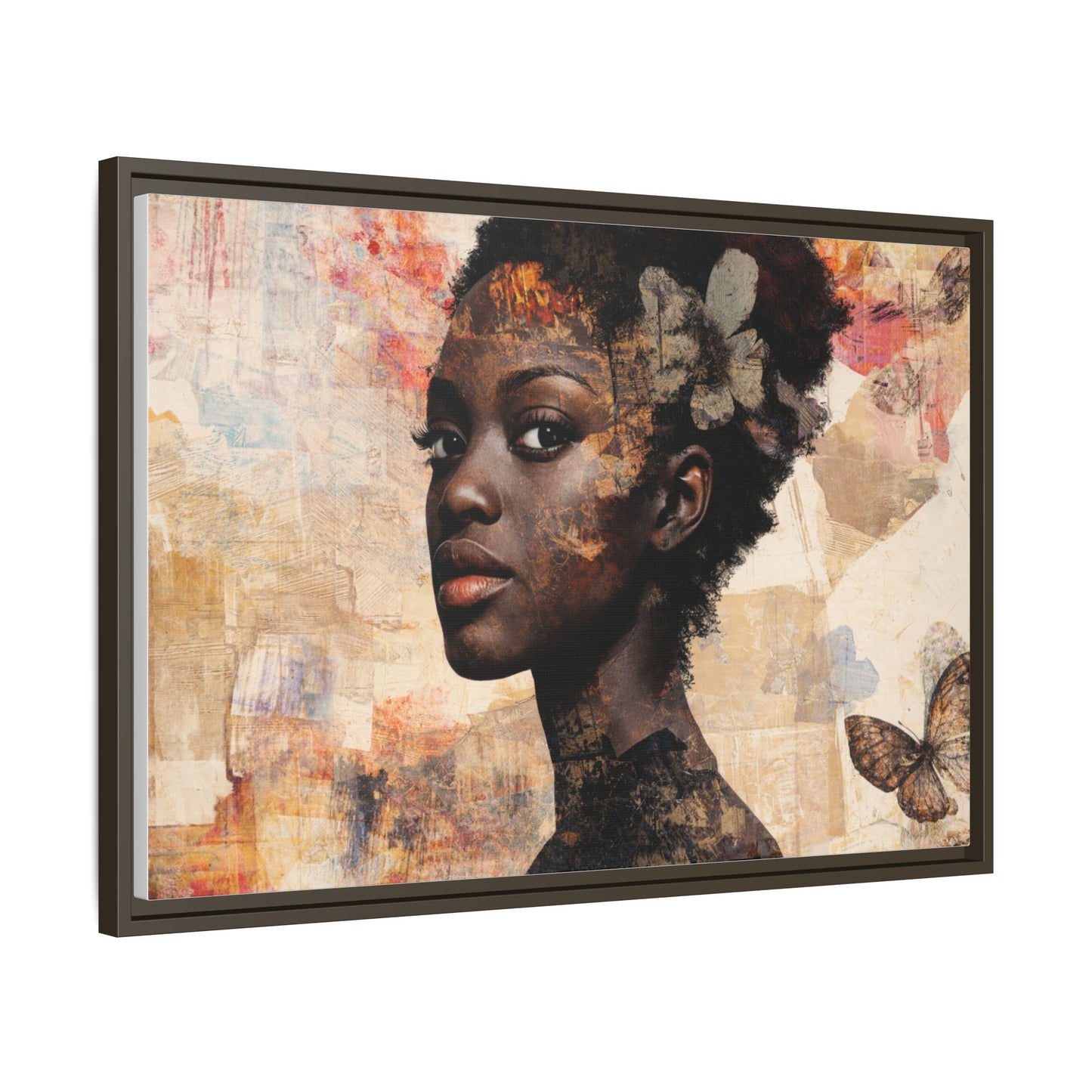 Framed Canvas Print — Àrẹwà (One Who Has Beauty) No. 2