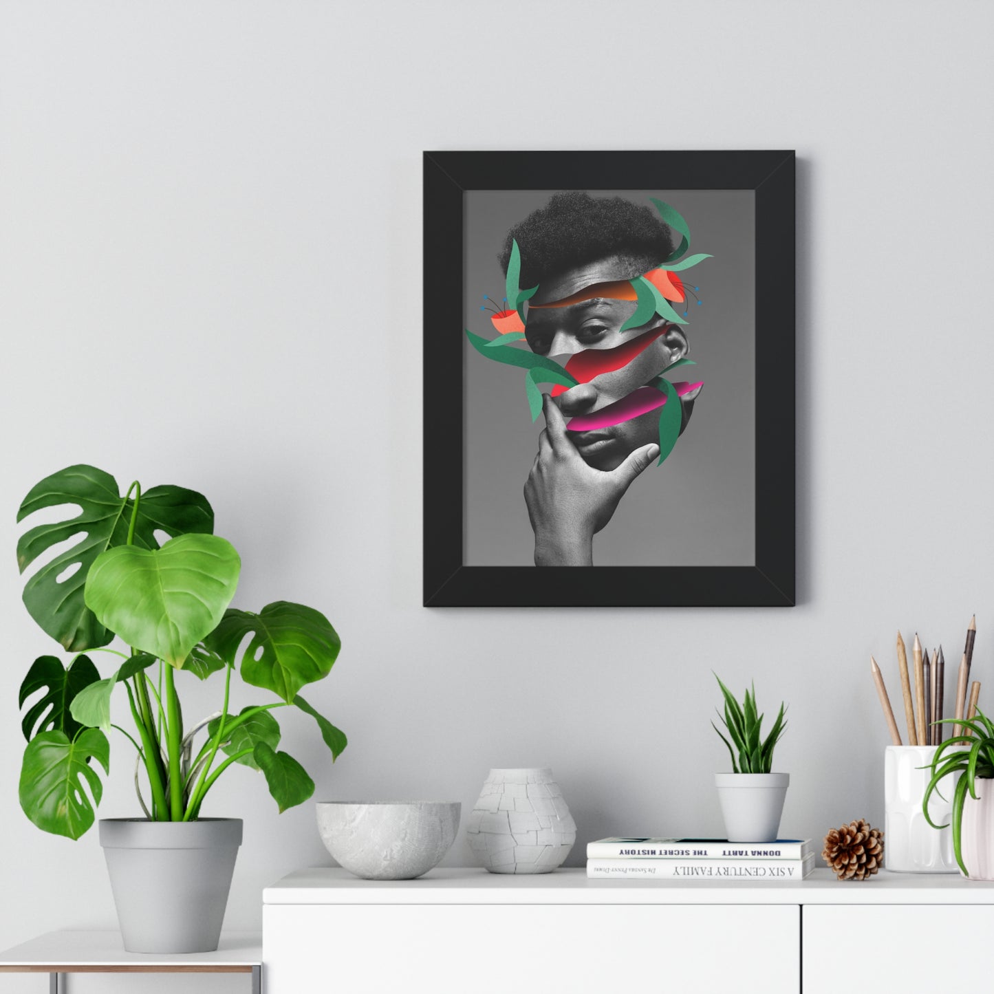 Framed Print — Psychadelic Man No. 2