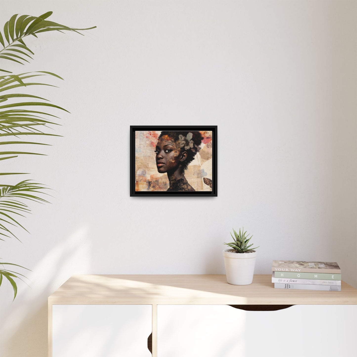 Framed Canvas Print — Àrẹwà (One Who Has Beauty) No. 2