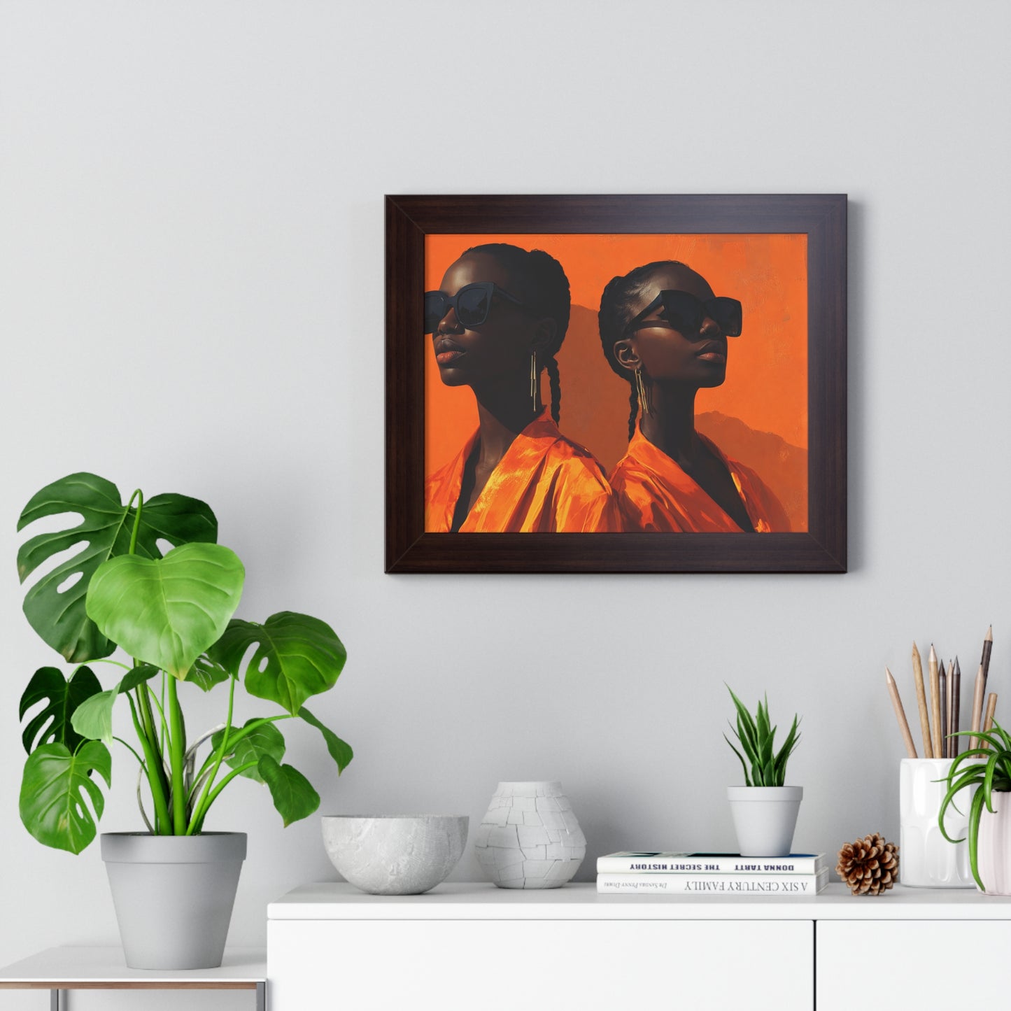 Framed Art Print – Soul Fire No. 2