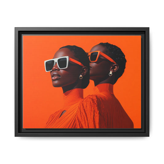 Framed Canvas Print — Soul Fire No. 1