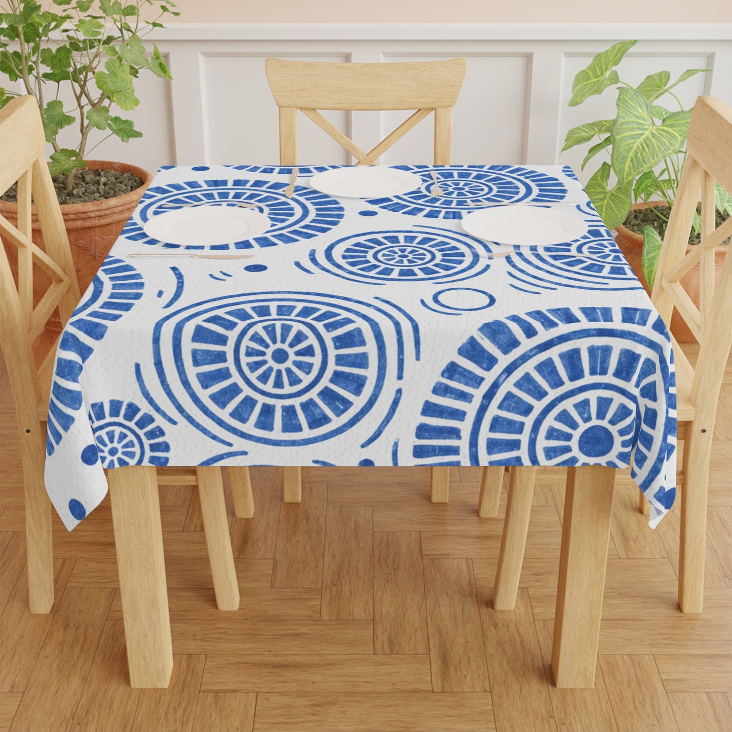 Tablecloth — Circle Purple