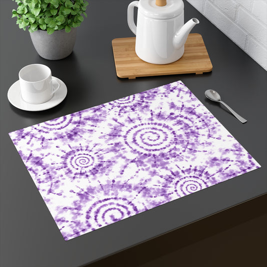 Table Mat — Adire Purple