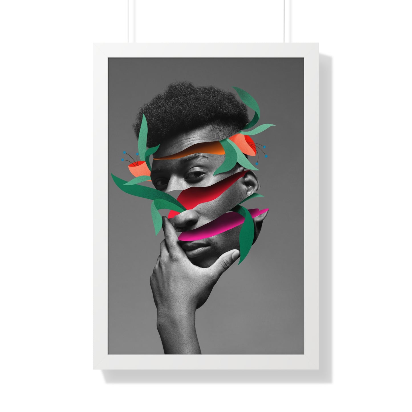 Framed Print — Psychadelic Man No. 2