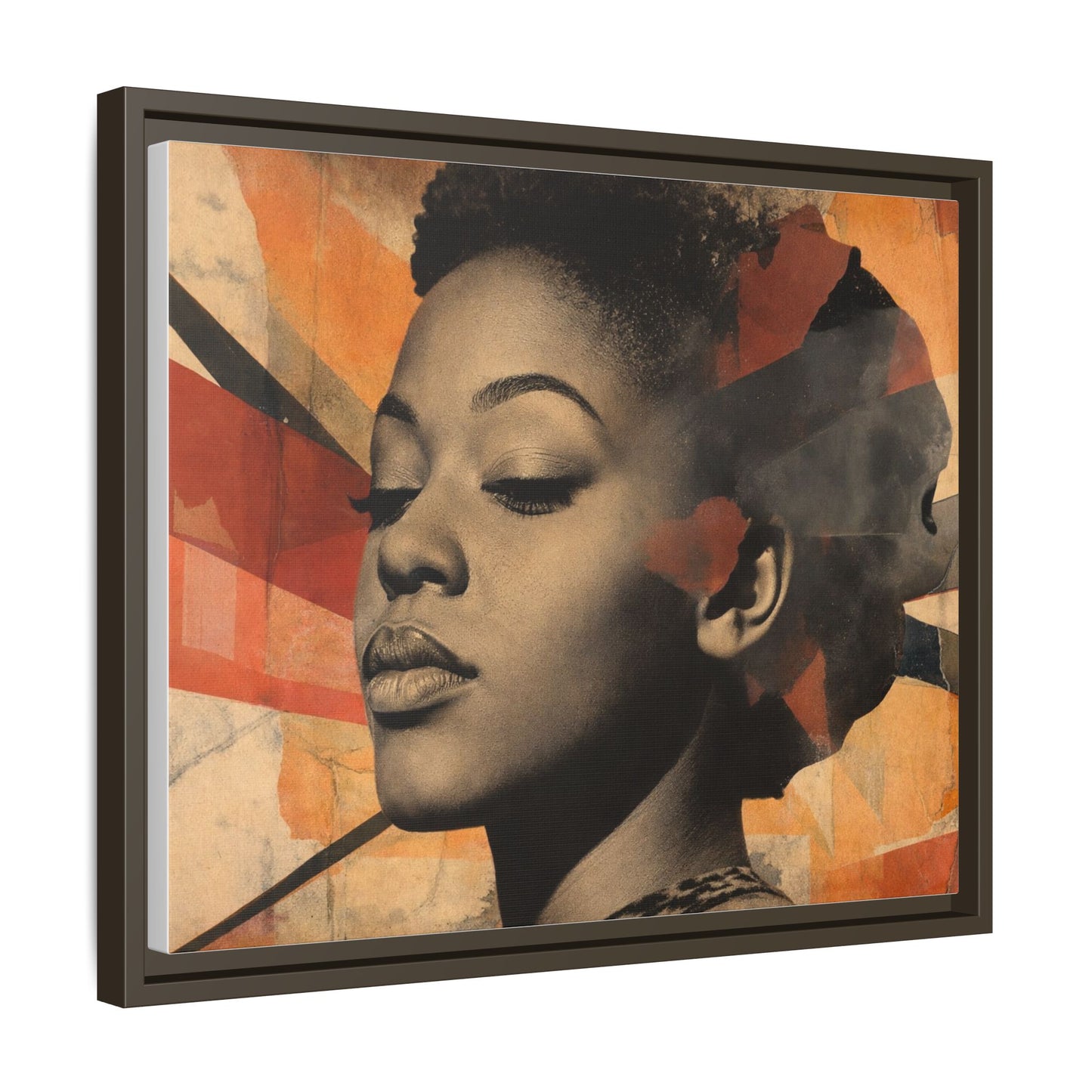 Framed Canvas Print — Àrẹwà (One Who Has Beauty) No. 1