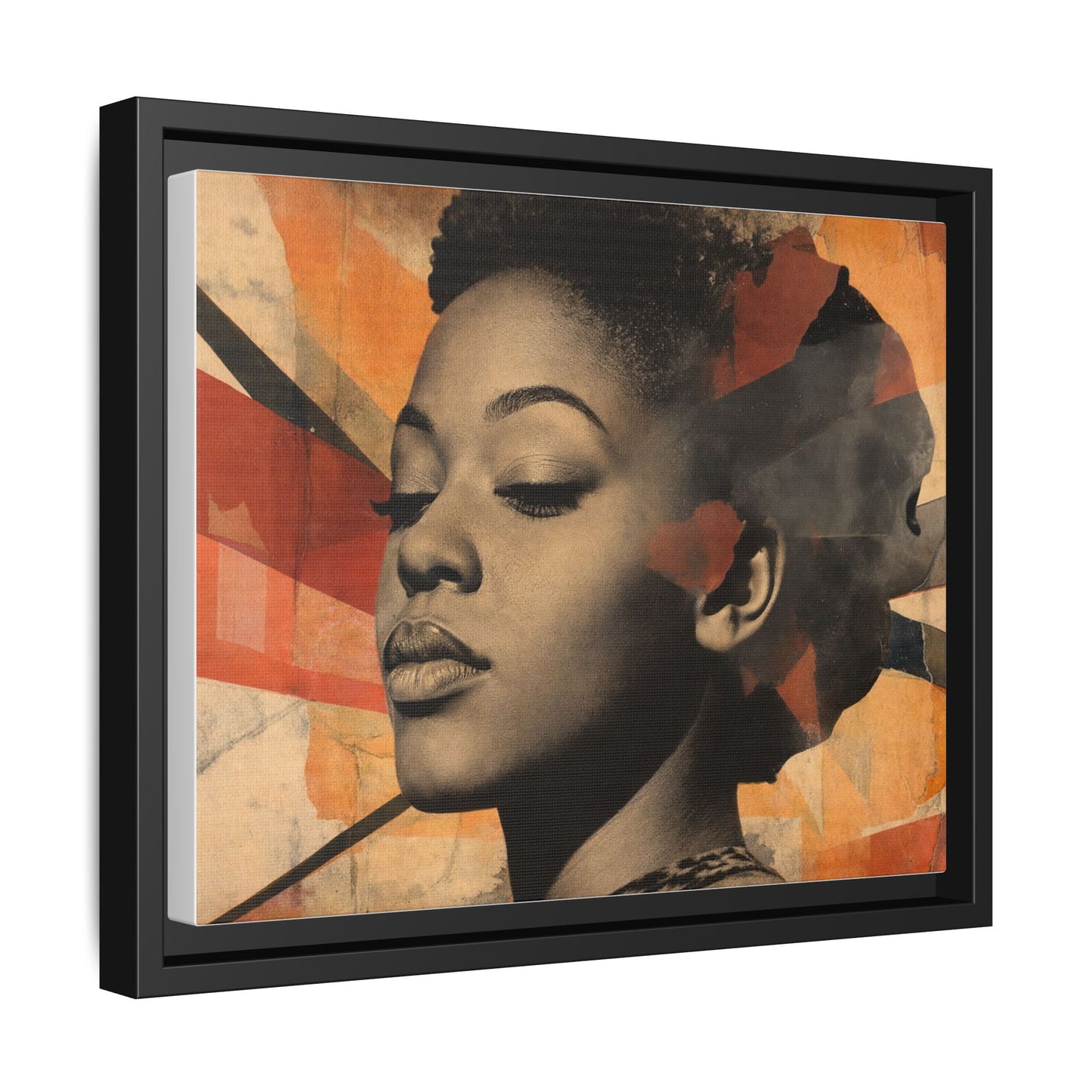 Framed Canvas Print — Àrẹwà (One Who Has Beauty) No. 1
