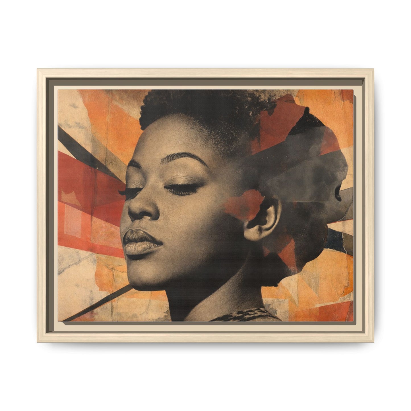 Framed Canvas Print — Àrẹwà (One Who Has Beauty) No. 1