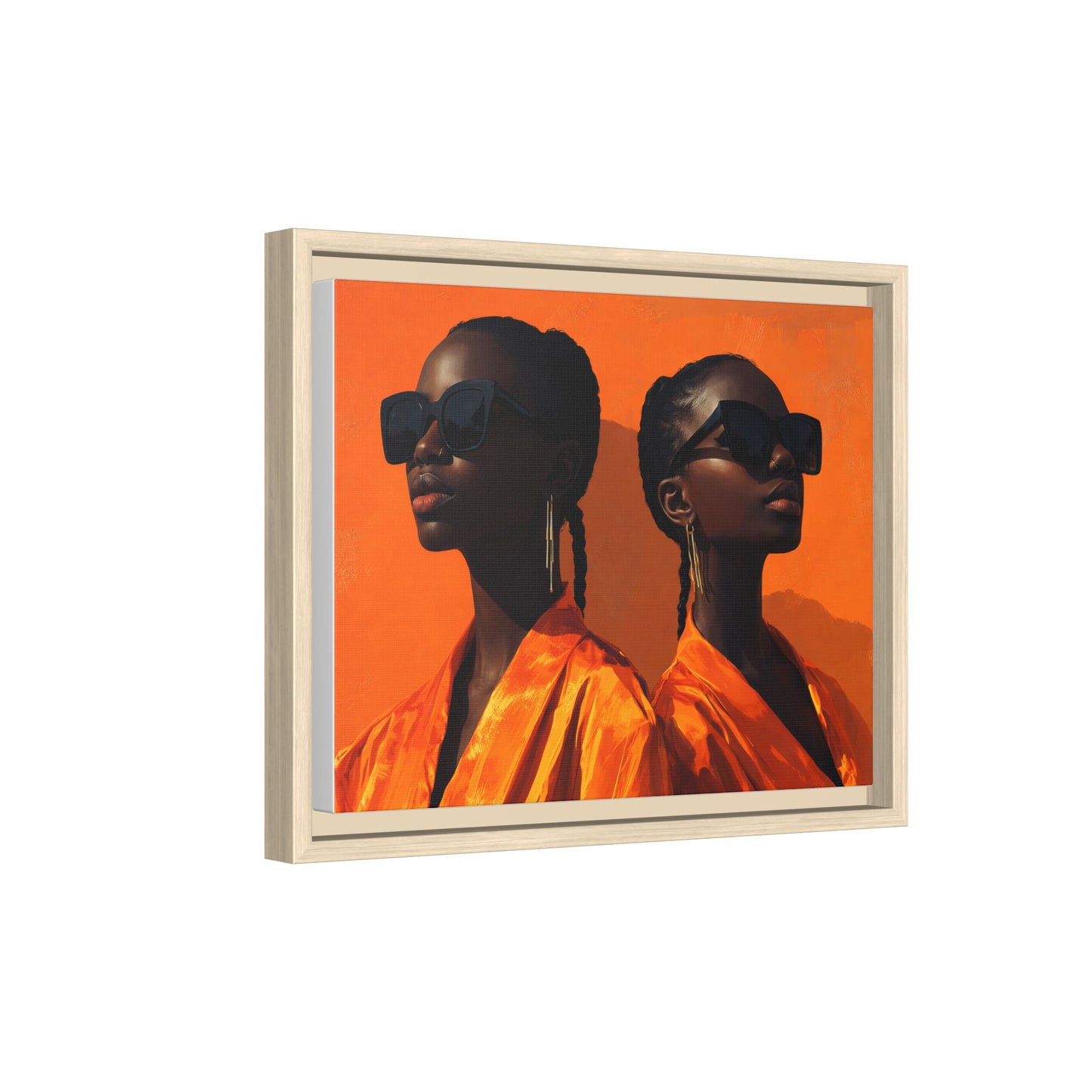 Framed Canvas Print — Soul Fire No. 2
