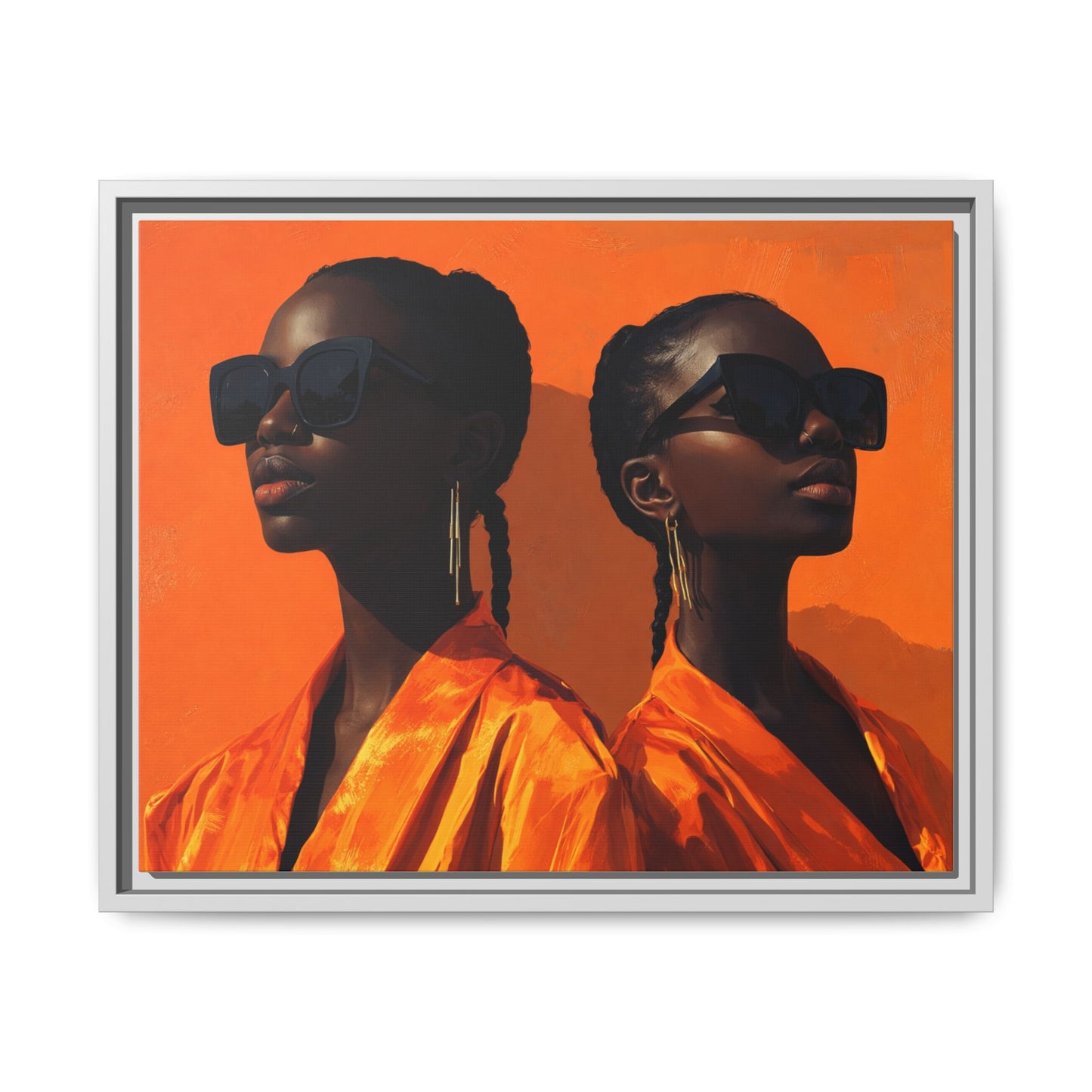 Framed Canvas Print — Soul Fire No. 2