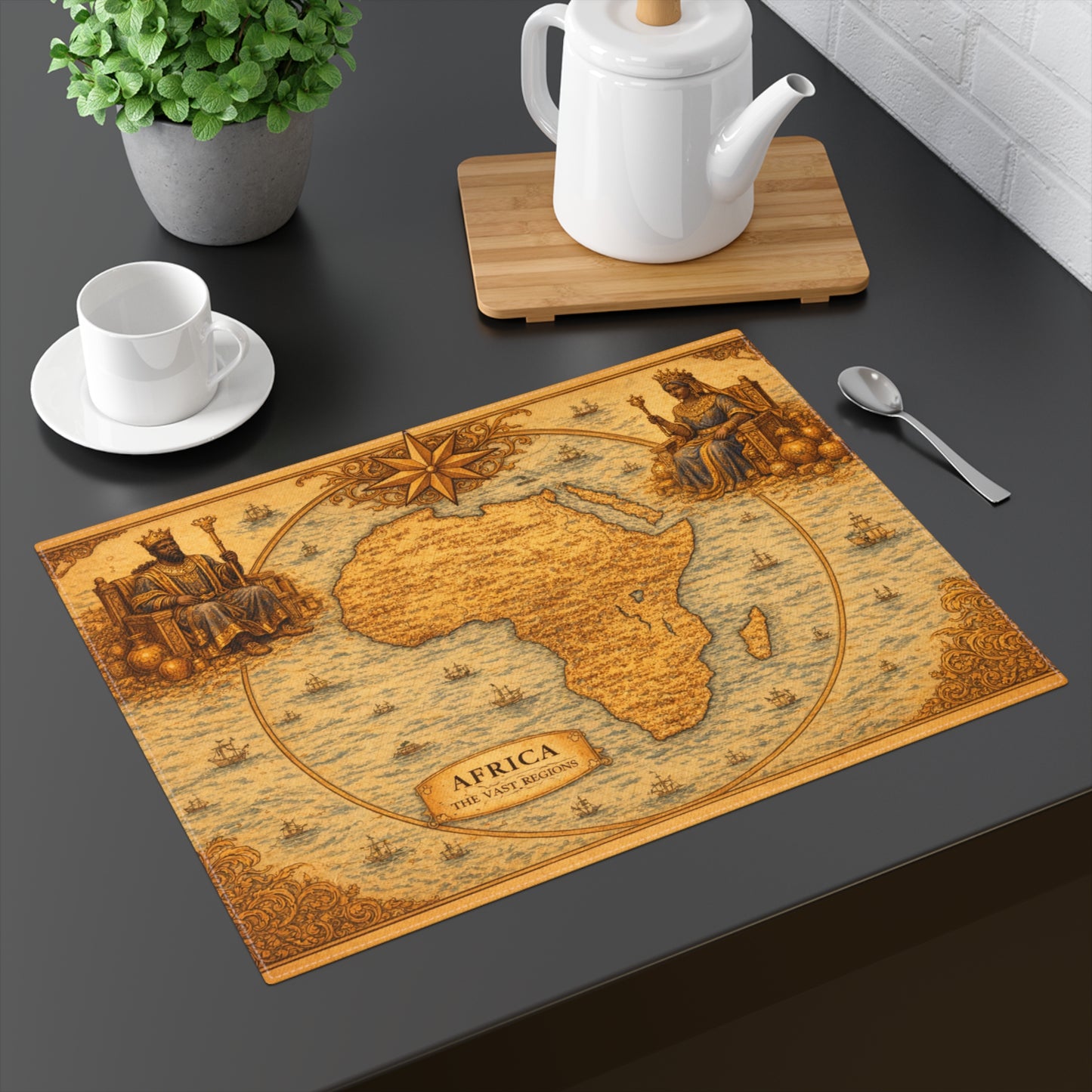 Table Mat — Cartography Afrika VII