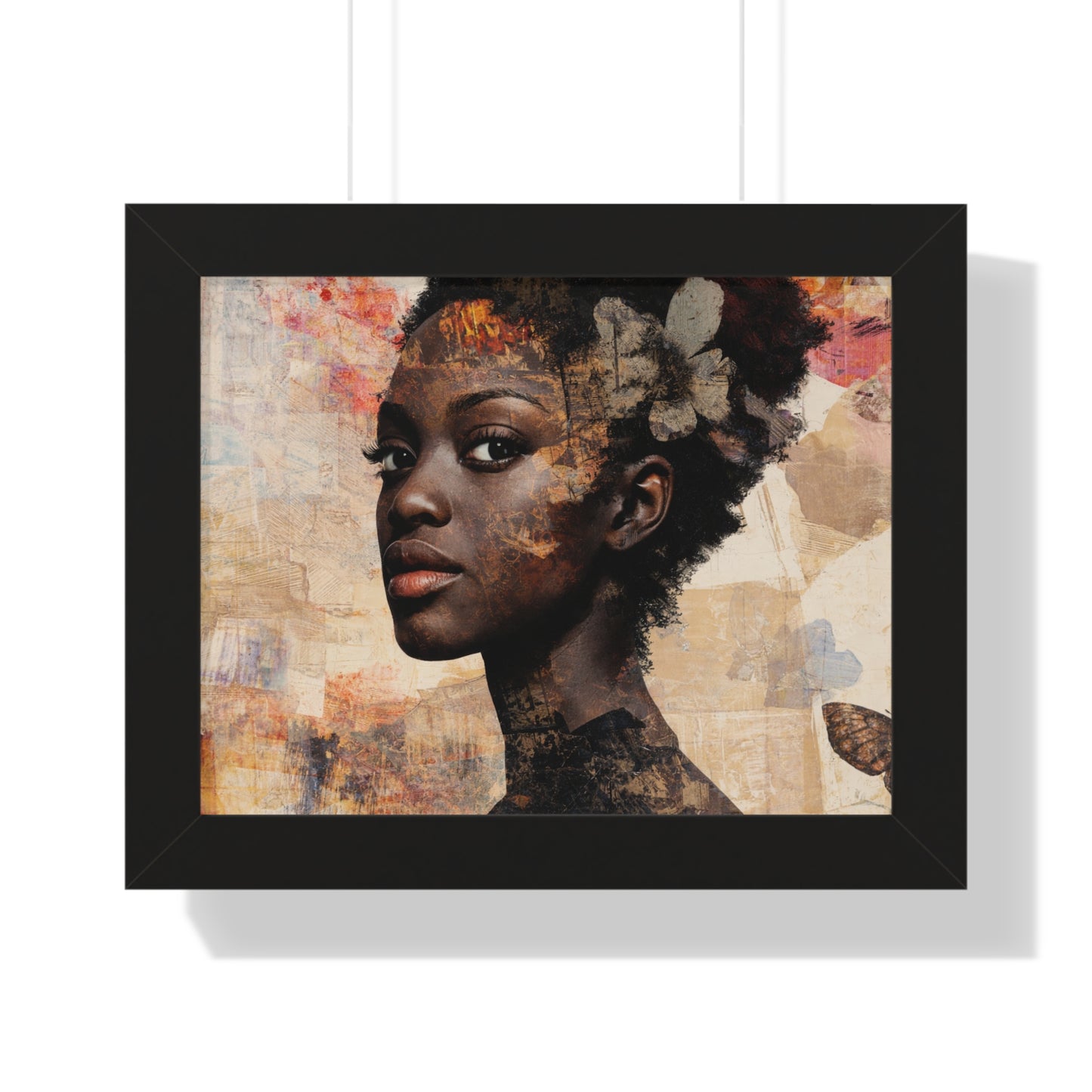 Framed Art Print – Àrẹwà (One Who Has Beauty) No. 2