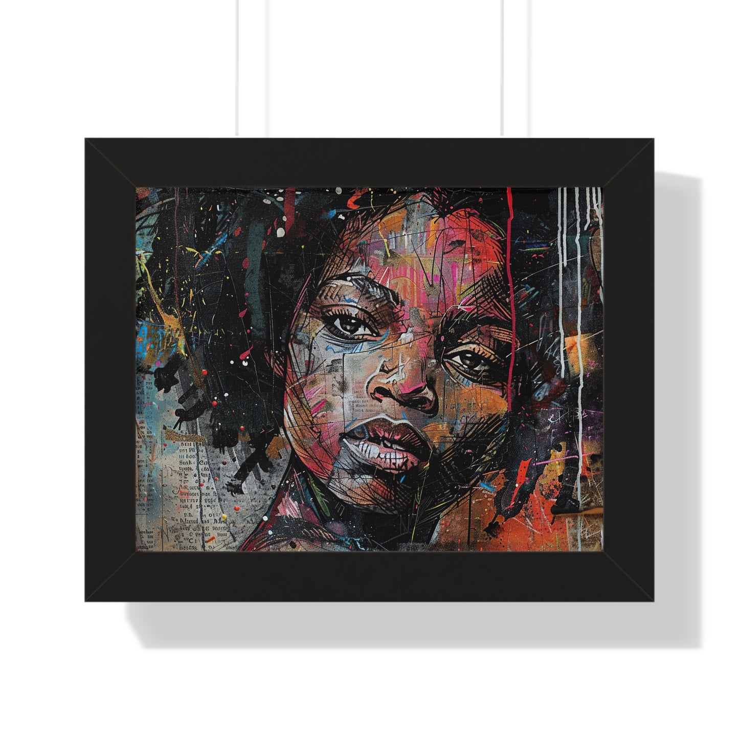 Framed Art Print – Paper Looks No. 2