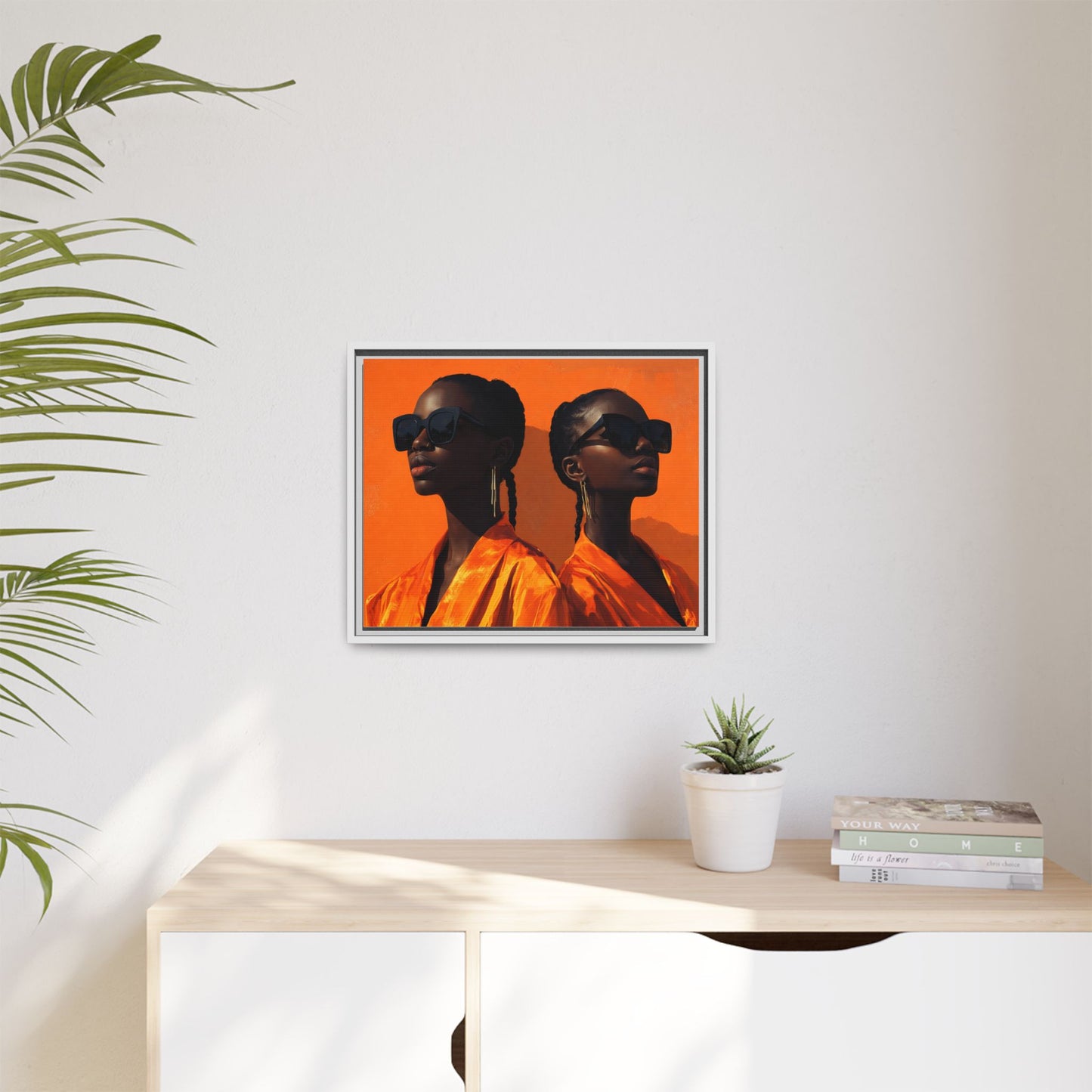 Framed Canvas Print — Soul Fire No. 2