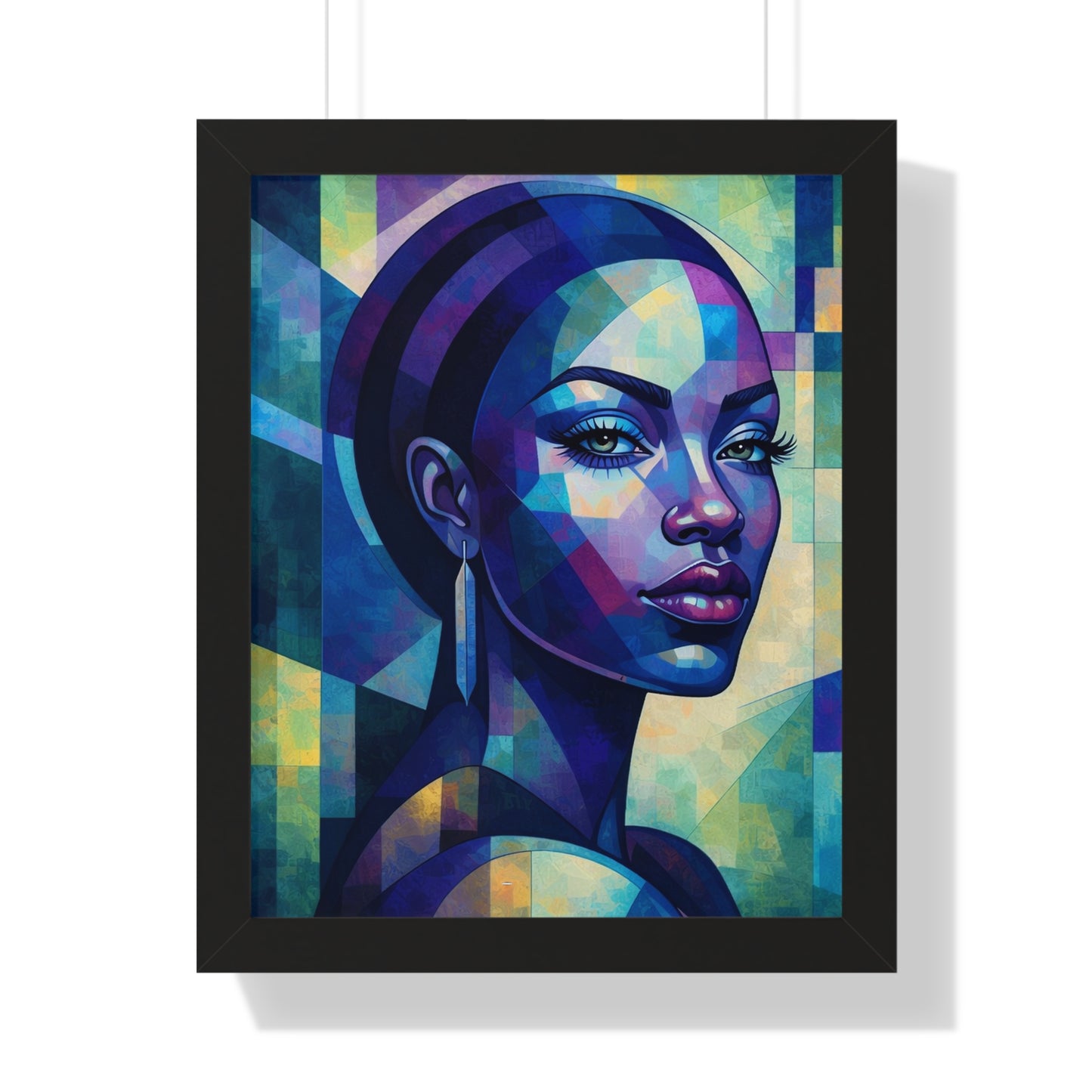 Framed Print — Blue Beauty No. 2